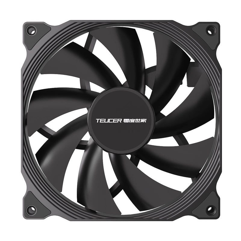 Teucer Af-14025 Pwm Matte Version 14Cm Computer Case Silent Temperature Control Cooling Performance Fan - Image 4